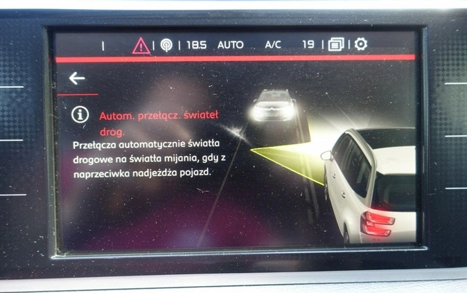 Citroen C4 SpaceTourer cena 79900 przebieg: 163736, rok produkcji 2020 z Mikołów małe 781